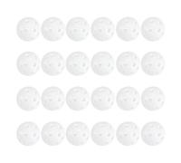 NIYANGLE Balones de Golf de Práctica Huecos de Plástico Color Claro 50 Unidades para Entrenamiento Interior y Exterior Vuelo Estable para Mejorar Swing y Técnica de Golf