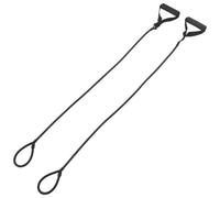 NIYANGLE Bandas de Resistencia para Mujer de Látex con Pedales y Cuerda de Tracción Elástica, Compactas y Ligeras para Fisioterapia y Deportes de Rehabilitación