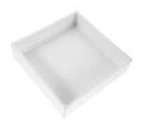 NIYANGLE Bandeja Cuadrada Resistente al Ácido y Álcalis de Laboratorio de Polipropileno Resistencia Temperatura para Almacenamiento Químico Seguro