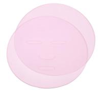 NIYANGLE Bandeja de Silicona para Mascarillas 2 Unidades, Molde Reutilizable para Mascarilla Facial de Colágeno y Algas, Herramienta Práctica para Tratamientos Faciales y Color Aleatorio