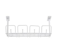 NIYANGLE Bandeja para Cables Debajo del Escritorio sin Taladro Cesta Organizadora de Malla Metálica Gris Estante Colgante para Gestión de Cables y Regletas Adecuado para Oficina y