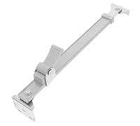 NIYANGLE Barra Limitadora de Ventana Abatible de Aluminio Ajustable, Soporte de Seguridad para Ventanas Correderas y Abatibles, Accesorio Compatible para Instalación en Habitaciones, Color