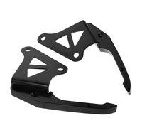 NIYANGLE Barras de Apoyo Traseras Accesorio con Alerón Trasero Aerodinámico Aleación de Negra, Soporte Seguro para Pasajeros para Asiento de Motocicleta 125 y M3