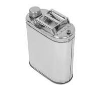 NIYANGLE Bidón de Acero Inoxidable de 10l con Sistema de Vertido Controlado y Válvula de Ventilación para Camping y Navegación Seguro