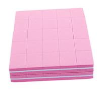 NIYANGLE Bloques Pulidores de Uñas Esponja 50 Piezas Mini Tamaño Rosa para Pulir y Alisar Uñas Acrílicas Natural y Postizas Profesional y Principiantes Manicura Herramientas Portátiles