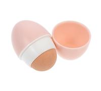 NIYANGLE Bola absorbente de aceite de piedra volcánica rodillos amortiguador secar masajistas piel facial masajeador rodillo volcánico absorbente de aceite Roller para la cara páginas rosa