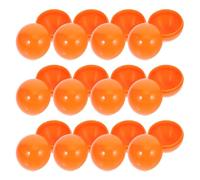 NIYANGLE Bolas de Lotería para Rifa 3 Cm Naranja 30 Piezas, Balones Plásticas Ligeras para Juegos y Fiestas, Bolas de Sorteo Que Se Abren, Suministros para Eventos y Actividades