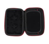 NIYANGLE Bolsa Almacenamiento Micrófono Inalámbrico Resistente y Ligera Estuche Portátil con Bolsillo de Malla para Accesorios Compatible con Rode Protección Anticaídas Color Negro