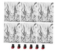 NIYANGLE Bolsa para Bebidas de Vino 2l Ligera y Compacta, con Válvula de Tipo Palanca, 6 Unidades Reutilizables Adecuado para Viajes y Reuniones