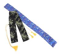 NIYANGLE Bolsa para Espadas japonesas (2 Unidades): Estuche de Seda para Espadas de Artes Marciales Chinas - 135 x 12,5 cm. Material de Kung-fu Chino para Entrenamiento y actuaciones.