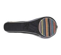NIYANGLE Bolsa para Mandolina Gruesa Estilo Étnico Acolchada con Almacenamiento Portátil para Instrumentos Funda Ligera y Duradera para Mandolinas Diseño Compacto Colores Surtidos para