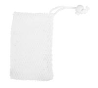 NIYANGLE Bolsa que Buscan Ahorro y Exfoliación de Jabón de Nylon de Malla Ligera y Portátil Color Aleatorio para Ducha, Adecuado para Hombres y Mujeres Baño