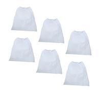 NIYANGLE Bolsa Recolectora de Polvo para Uñas 6 Unidades Compatible Aspiradoras de Manicura Diseño Elástico para Decoración de Uñas Accesorios Prácticos