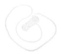 NIYANGLE Bolso Bandolera Pequeño de Perlas Tejido a Mano, Minibolso Cuentas para Mujer, Diseño en Forma de Lápiz Labial, Ligero y Portátil para Guardar Maquillaje y Accesorios