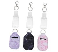 NIYANGLE Botellas De Subenvasado De Neopreno Unidades Tapas De Botellas Rellenable Para Champú Gel De Ducha Jabón De Manos