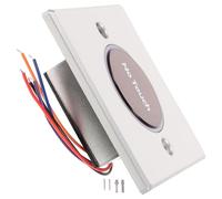 NIYANGLE Botón de Liberación de Puerta sin Contacto Infrarrojo, Interruptor Sensor para Control de Acceso Comercial, Placa de Cubierta para Timbre, Sistema de Apertura Práctica y Segura,