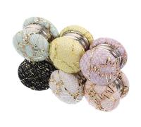 NIYANGLE Broches Magnéticos para Hijab y Bufanda Set de 6 Piezas de Imanes Decorativos Colores Candy Hilo Dorado Multiusos para Chal y Accesorios de Mujer