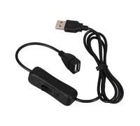 NIYANGLE Cable de Extensión USB Transmisión de Energía Estable para Ventilador con Interruptor en Línea y Control Cómodo en Fiesta Verano Adecuado para Escritorio