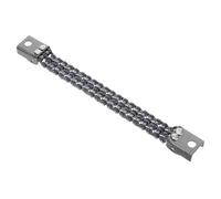 NIYANGLE Cadena de Pedal Doble para Batería de 18 Cm, Accesorio Metálico Resistente y Duradero para Reemplazo en Pedales de Bombo, Adecuado para Uso Profesional y Mantenimiento de Batería