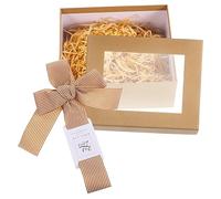 NIYANGLE Caja cajas de de mano vacío sepia cumpleaños bolsas de cumpleaños bolsita bolsa bolsitas para bolsa de papel