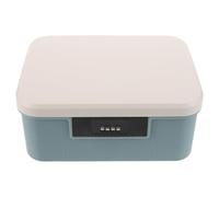 NIYANGLE Caja de Almacenaje con Cerradura de Combinación Organizador Seguro para Archivos y Objetos Personales Resistente Golpes Protección de Privacidad para Oficina y Hogar