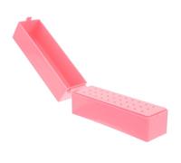 NIYANGLE Caja De Almacenamiento Para Brocas De Uñas Expositor Organizador De Herramientas De Manicura