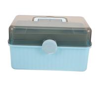 NIYANGLE Caja Organizador De Primeros Auxilios Maletín De Medicina Portátil Contenedor De Almacenamiento De Medicamentos Equipo De Medicina Botiquín Médico Envase Viajar El Plastico