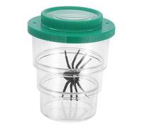 NIYANGLE Caja Tarro De Insectos Contenedor De Insectos De Aumento Contenedor De Bichos Contenedor De Lupa De Insectos Insertar Lupa del Visor Caso De Insectos De Aumento Juguete Abdominales