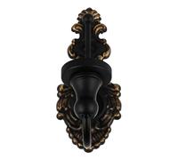 NIYANGLE Candelabro y Ambiente Acogedor de Hierro Negro Europeo de Pared Diseño Creativo y Fuerte Soporte para Vela, Adecuado para Decoración del Hogar