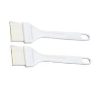 NIYANGLE Cepillo de Cocina para Hornear y Barbacoa 2piezas Cerdas que No se Caen y Mango Cómodo de Pbt y Pp para Pasteles y Pollo