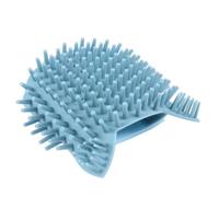 NIYANGLE Cepillo Masajeador de Silicona para Gatos Diseño para Esquinas, Fácil de Usar, Favorece el Bienestar del Gato y Quita Pelos Sueltos en Rincones