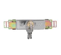 NIYANGLE Cerradura de Puerta Enrollable de Acero Llave y Pestillo, Alta Resistencia y Fácil Instalación para Puertas Correderas y Portones Deslizantes Varios estilos