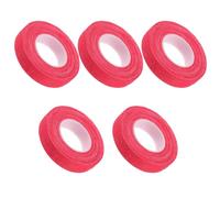 NIYANGLE Cintas Adhesivas Transpirables para Dedos Guzheng 5 Piezas Rojas Protección Profesional para Músicos de Pipa y Guzheng Suministros para Interpretación y Práctica