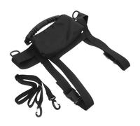 NIYANGLE Cinturón de Esquí para Ajustable Asa de Seguridad, Arnés de Enseñanza Anticaídas para Patinaje y Snowboard, Correa de Tracción para Deportes de Invierno