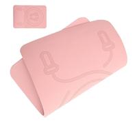 NIYANGLE Colchoneta Deportiva TPE Antideslizante para Saltar, 1 Unidad, Color Rosa, Tamaño 60x40 Cm, Acolchada y Absorbente de Impactos, Adecuado para Entrenamiento en Casa y Ejercicio