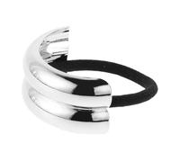 NIYANGLE Coletero De Metal Geométrico Vintage Para Mujeres Accesorio Elegante y Versátil Banda De Pelo Elástica Para Ocasiones Especiales y Novias Diseño Sofisticado