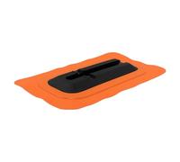 NIYANGLE Conector de Ranura para Aleta de Tabla de Surf 9 Pulgadas, Base Borde Protector Naranja de PVC Resistente al Agua Salada, Accesorio para Paddleboard para Instalación Rápida