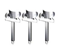 NIYANGLE Cortador Manual de Masa para Empanadillas de Acero Inoxidable, 3 Piezas, Diseño Ergonómico y Fiable para Uso en Cocina y Reuniones Familiares