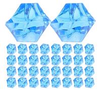 NIYANGLE Cubitos de Hielo Acrílicos Falsos para Fotografía Alto Efecto de Simulación, 450 Piezas Irregulares Ligeras y Resistentes para Decoración y Accesorios Fotográficos