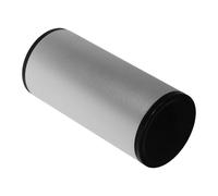 NIYANGLE Cubo de Basura para Coche Plateado Soporte Dispensador de Pañuelos, Compacta Papelera de Presión para Automóvil y Oficina, Organizador Portátil para Asiento Trasero, Resistente