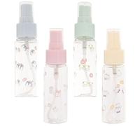 NIYANGLE de Spray Portátiles Prueba de Fugas Set de 4 Botellas de Plástico Pet Recargables de 49ml para Uso en y Hogar para Uso en y Hogar