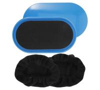 NIYANGLE Deslizadores Ovalados para Ejercicio en Casa, Discos de Fitness Diseño Ergonómico y Material Abs y Eva para Estabilidad y Versatilidad en Entrenamiento