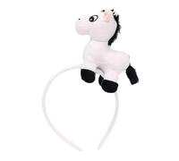 NIYANGLE Diadema de Caballo Accesorios de Cabello Animales Lindos Tocado de Fiesta para Cumpleaños Accesorios para Disfraz de Halloween Obsequio de Fiesta de Caballos Diadema de Animal