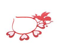 NIYANGLE Diadema De Corazón De San Valentín Diadema De Corazón Enamorado Para Fiesta Accesorios Usos Para Fiesta De Cumpleaños