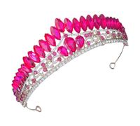NIYANGLE Diadema de Novia Aro de Aleación de Zinc y Cristales Brillantes, Accesorio Versátil para Bodas y Eventos Formales que Añade un Toque Elegante al Peinado