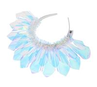 NIYANGLE Diadema De Película De Color Bandas Para El Cabello Para Mujeres Diademas Brillantes Para Niñas Diademas Iluminadas Diademas Para Niñas Lindas Diademas Base De Plástico De