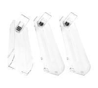 NIYANGLE Dispensador Automático de Cigarrillos para Tienda con Diseño de Empuje, Exhibidor de PC Duradero y Estante para 10 Paquetes en Set de 3 Piezas