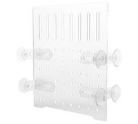 NIYANGLE Divisor Accesorio Versátil de Pecera con Microagujeros de Acrílico Transparente Separador Ajustable y Fácil de Limpiar para Tanque de Peces para Acuarios