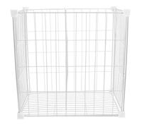 NIYANGLE Divisores para Congelador Horizontal Cestas de Alambre, Organizador Adaptable para Congeladores Profundos y Mini Frigoríficos, Solución de Almacenamiento Versátil para Cocina