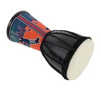 NIYANGLE Djembe Infantil Ligero Patrón Jirafa Percusión Africana para Educación Musical para Niñas